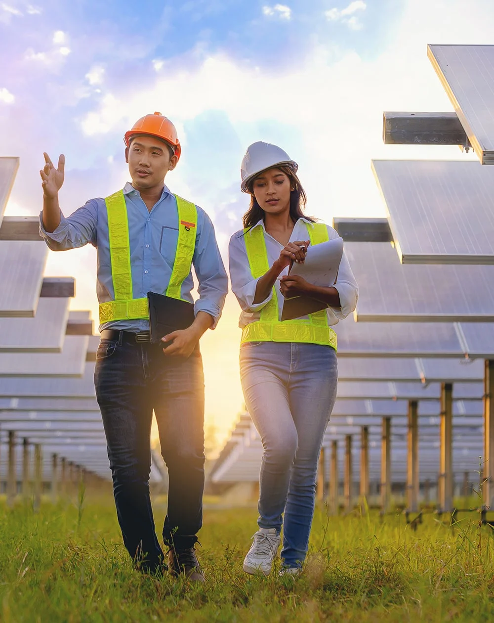 Solar farm development for SunRay Inc.